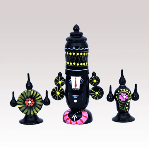 Balaji Shank Chakra Idol - Kondapally Toys
