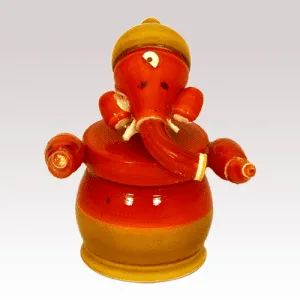 baby ganesh idol from etikoppaka