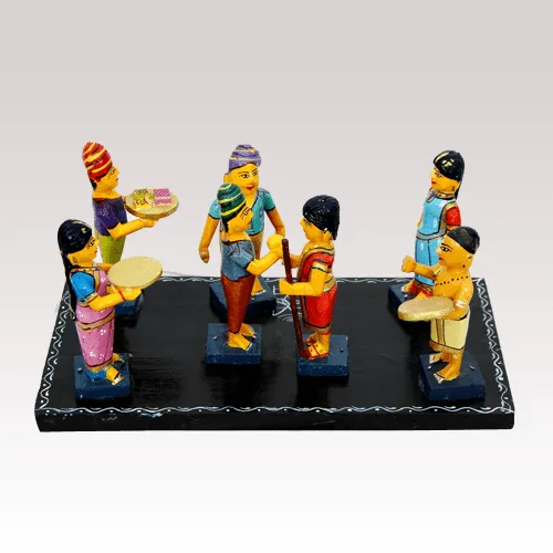 10 Pieces Marriage Set Kondapally Toys