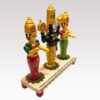 Venkateswara Swami Alamelu Mangamma Padmavathi Set Etikoppaka Toys - Image 3