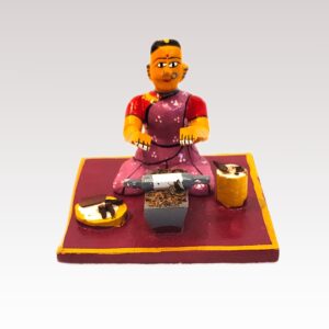 Masala Grinding Lady Kondapalli Toys