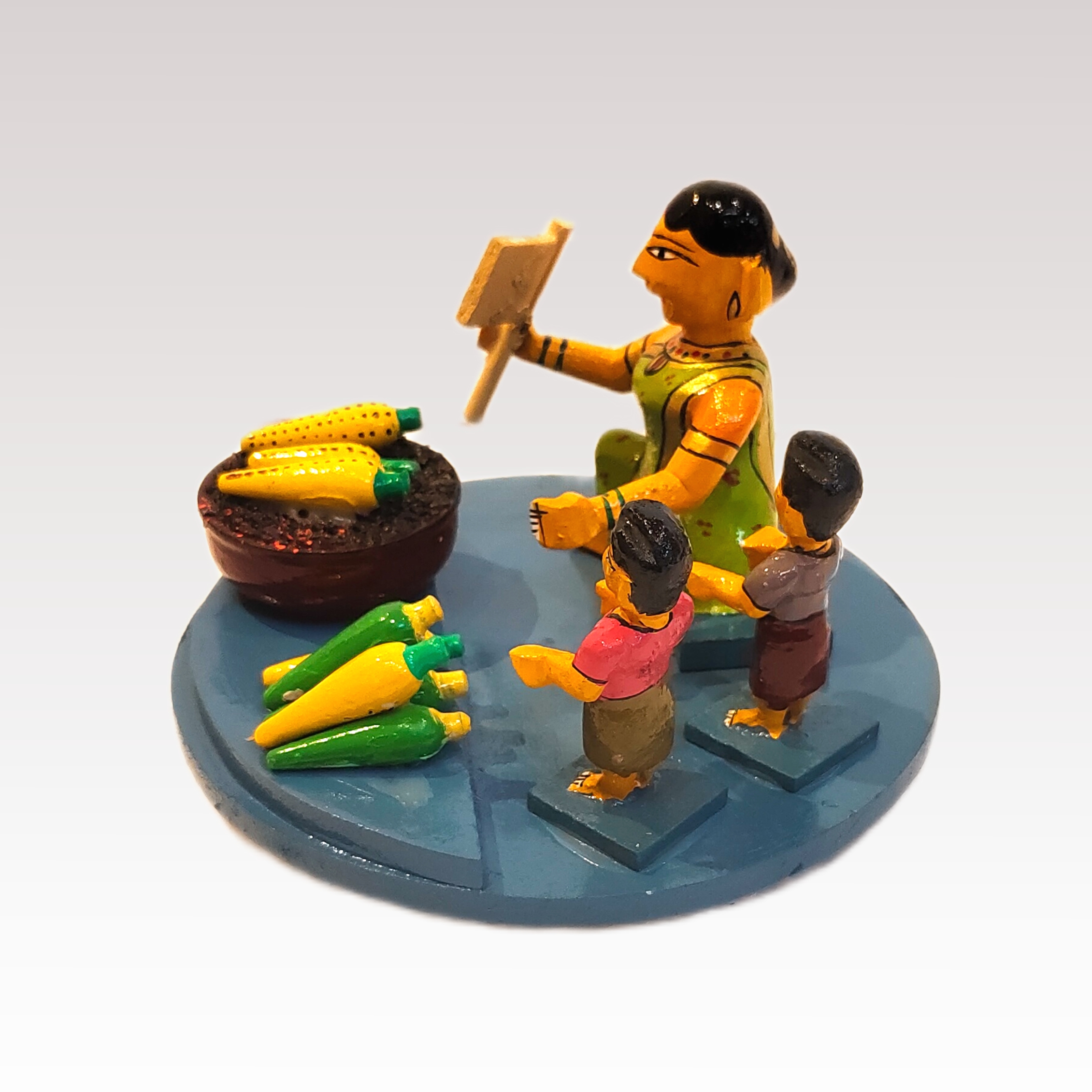 Corn Seller Round Kondapalli Toys - Image 3
