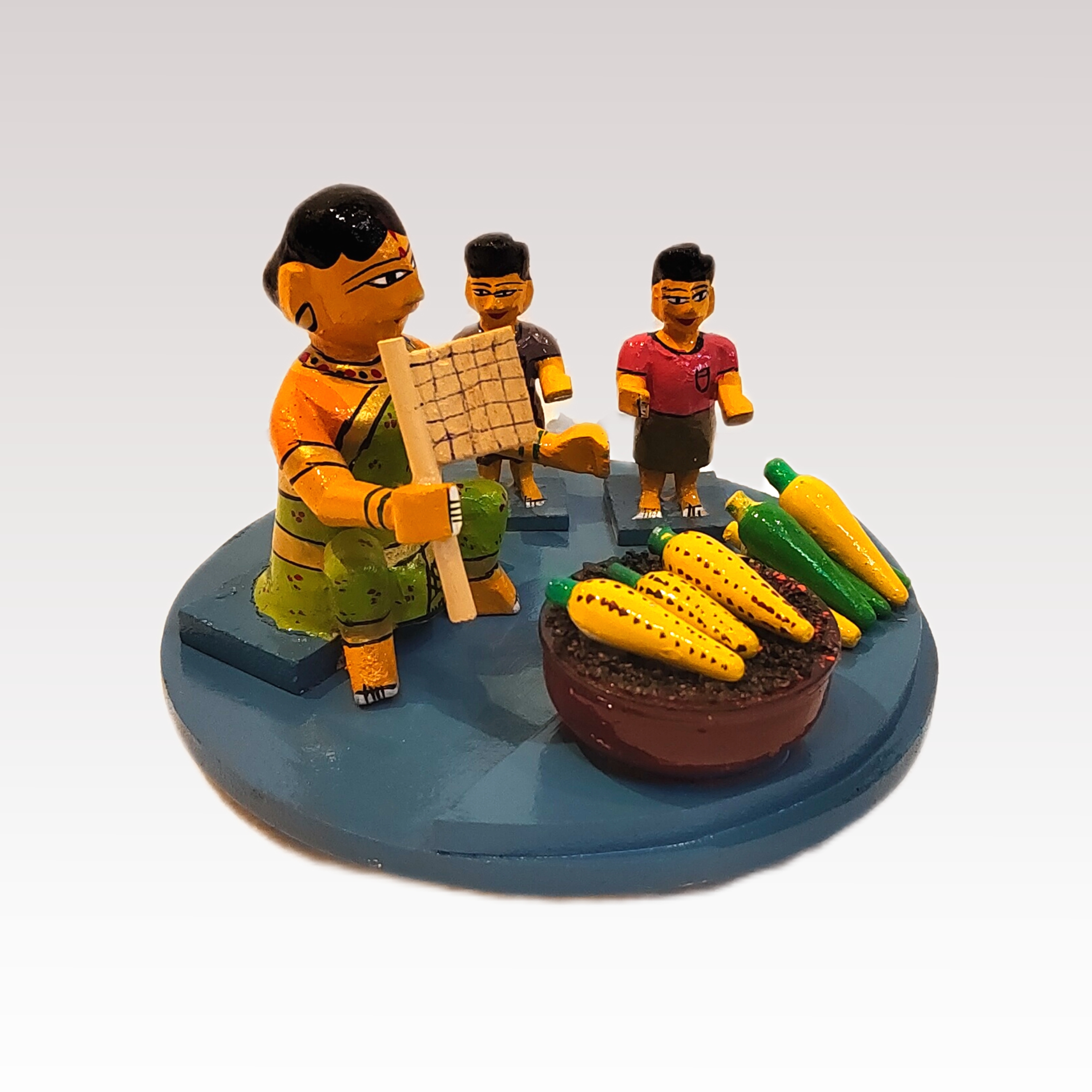 Corn Seller Round Kondapalli Toys - Image 4