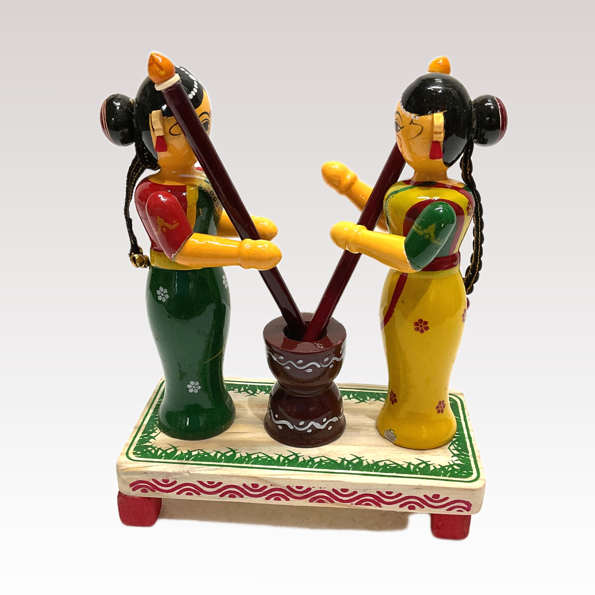 Rokali Two Ladies Set Etikoppaka Toys - Image 2