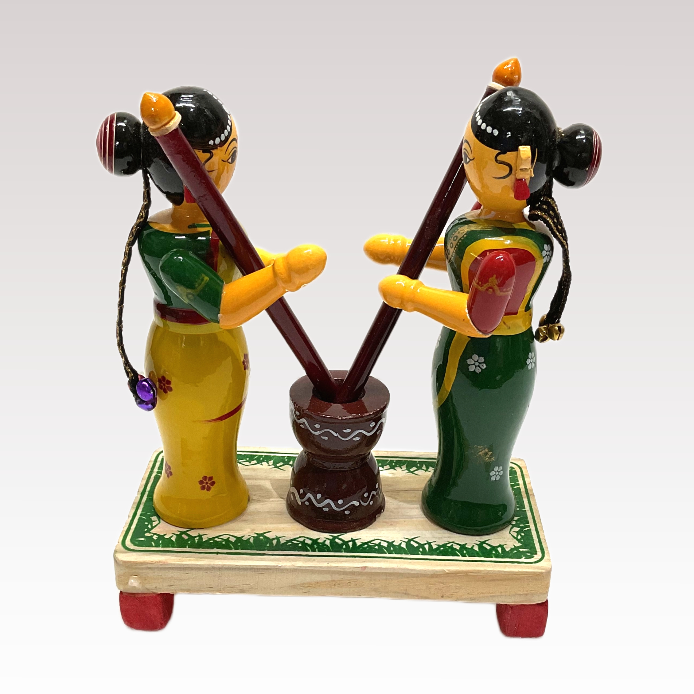 Rokali Two Ladies Set Etikoppaka Toys - Image 3