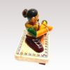 Mother And Child Sitting Multicolor Etikoppaka Toys - Image 4