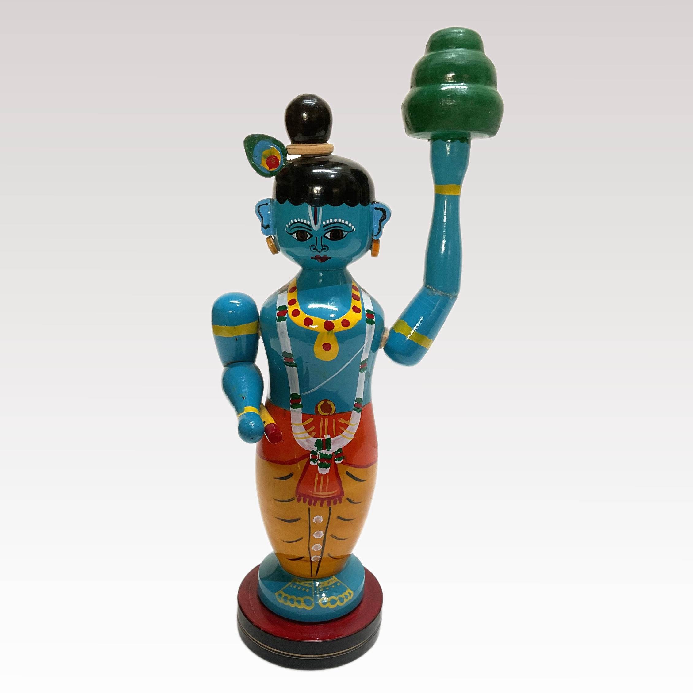 Gowardhan Giri Krishna Etikoppaka Toys - Image 2