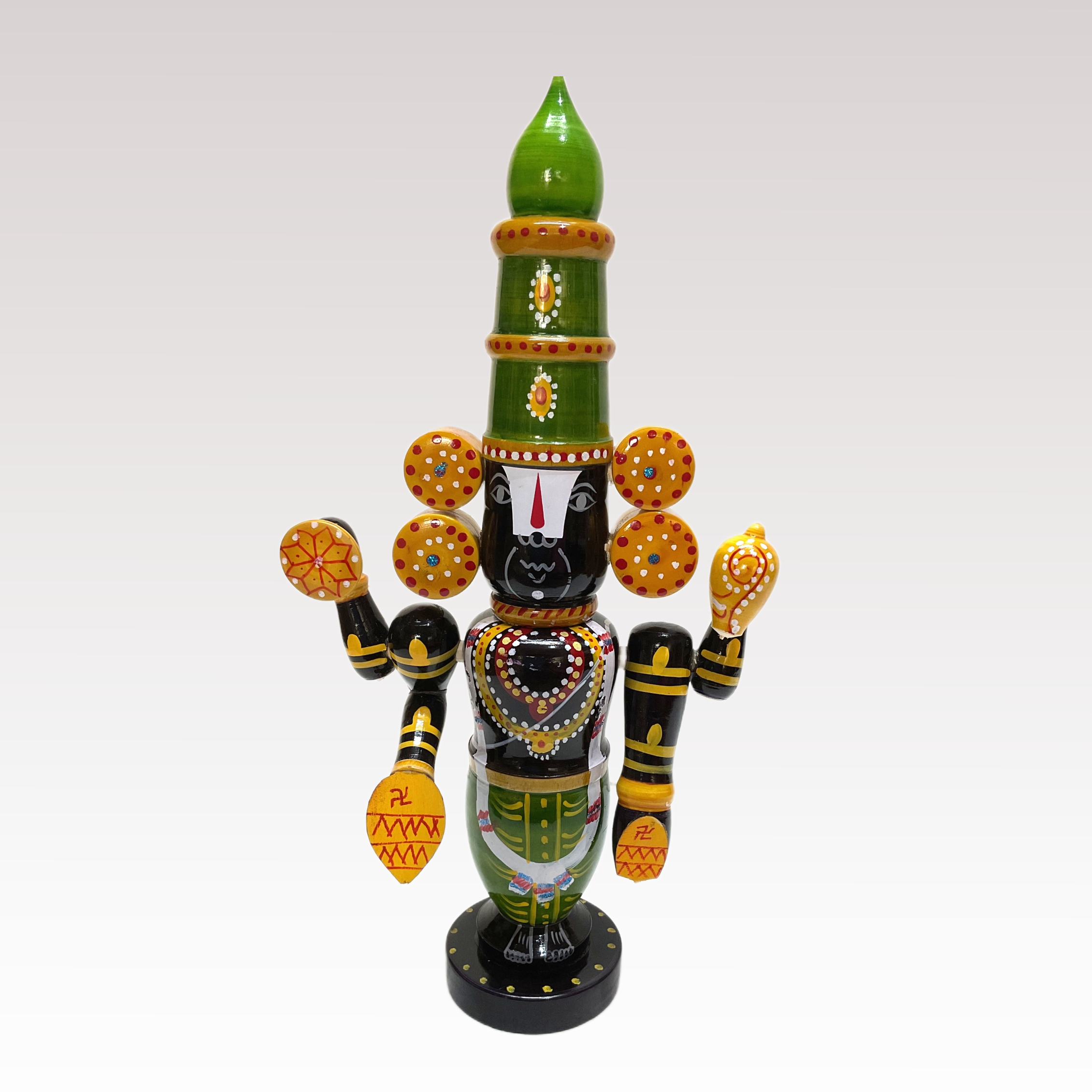 Standing Balaji 12inches Etikoppaka Toys - Image 2
