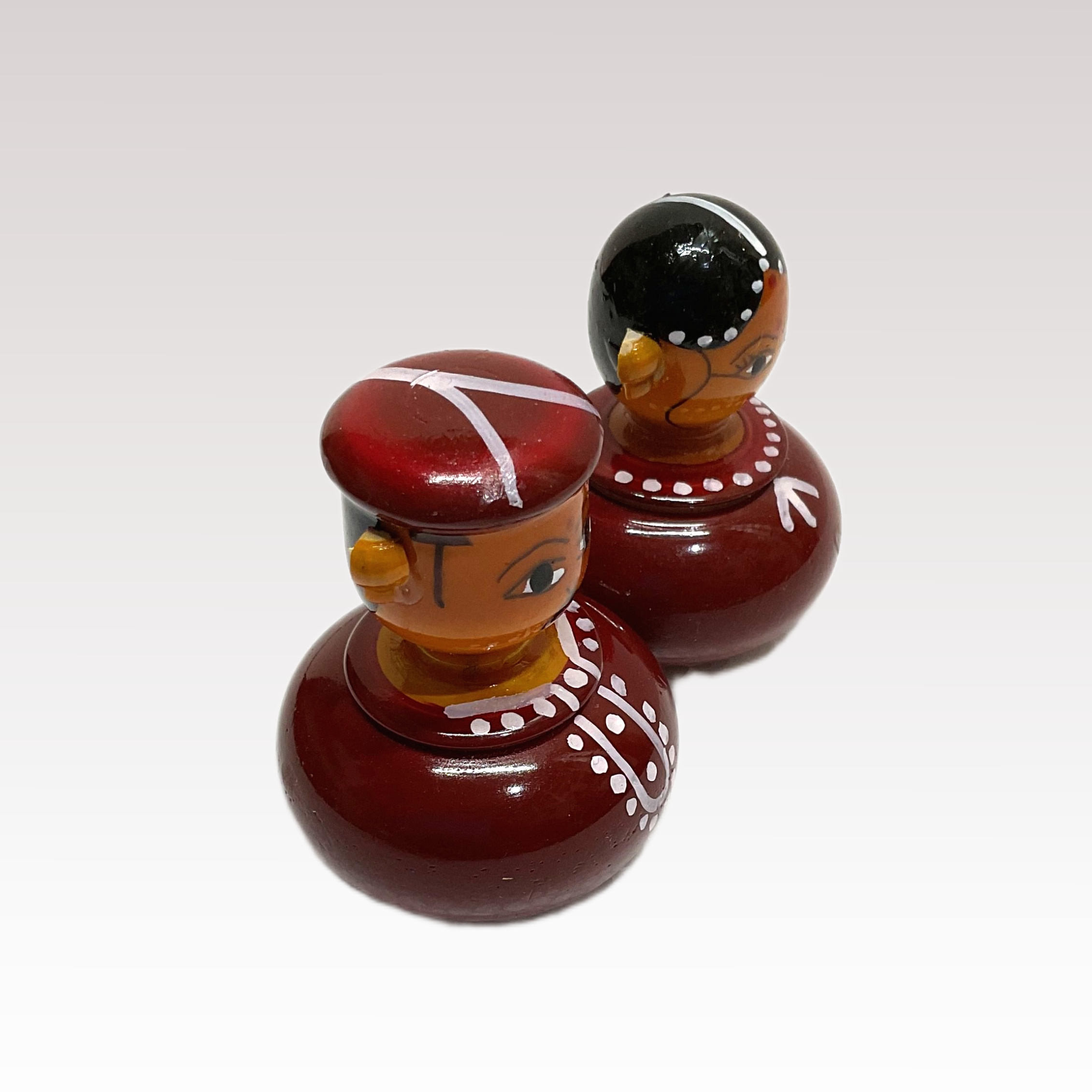 Raja Rani Kum-Kum Set Etikoppaka Toys - Image 3