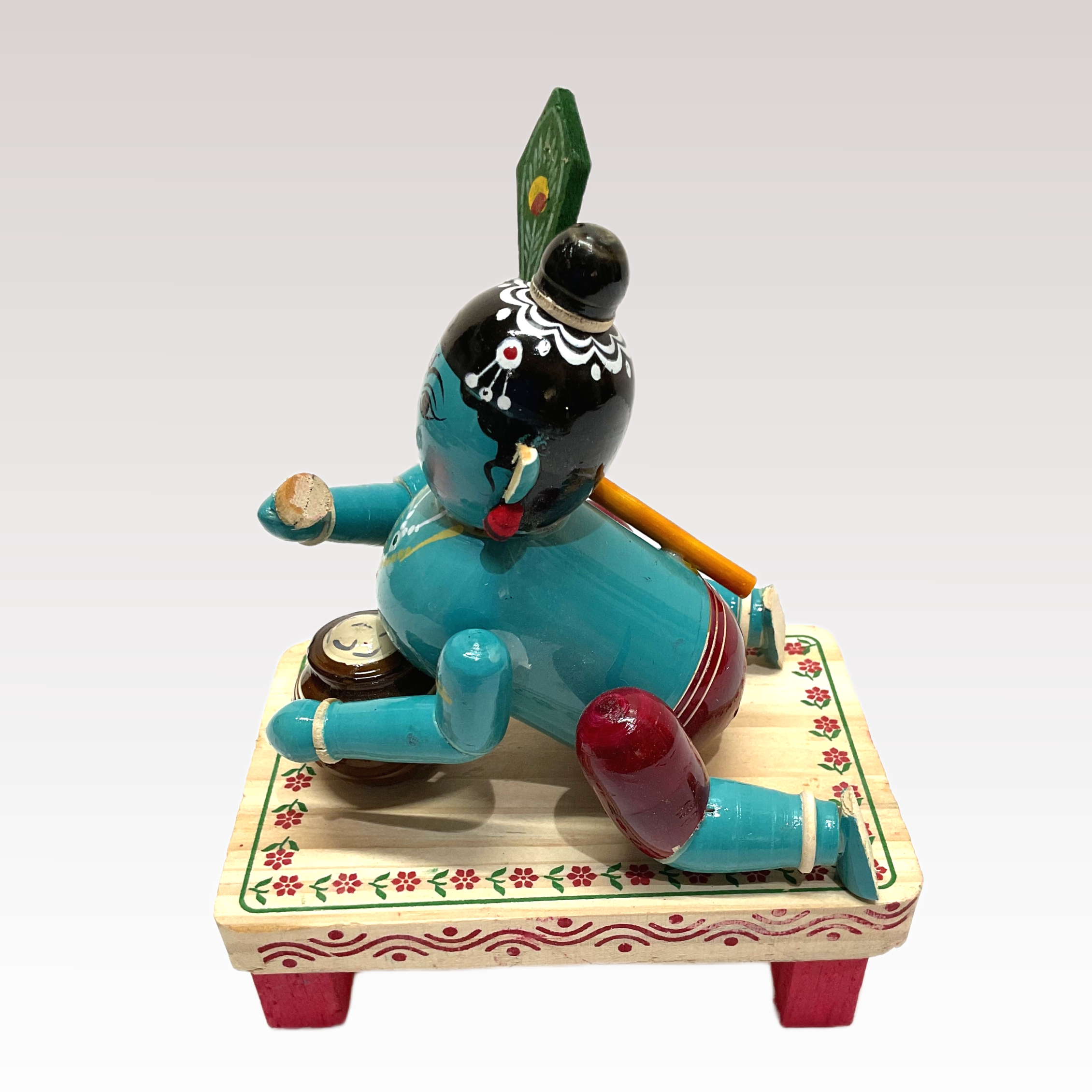 Crawling Krishna Etikoppaka Toys - Image 3