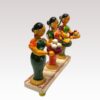 Tamboolam Set Three Women Standing Etikoppaka Toys - Image 4