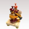 Sannai Mallam Two Men Sitting Etikoppaka Toys - Image 4