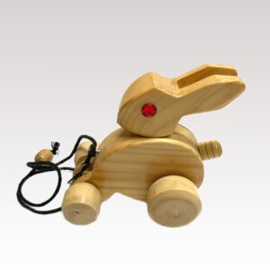 Rabbit Pull Toy Banaras Toys