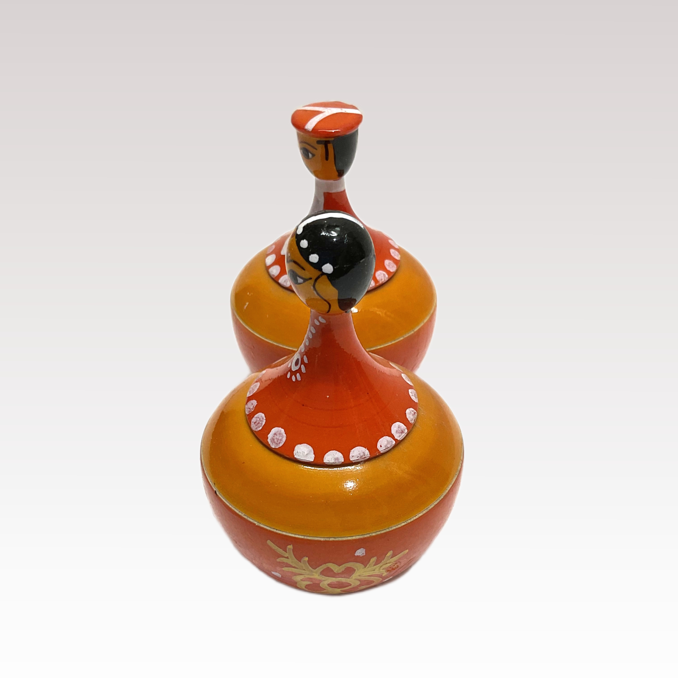 Raja Rani Kum-Kum Set Special Etikoppaka Toys - Image 3