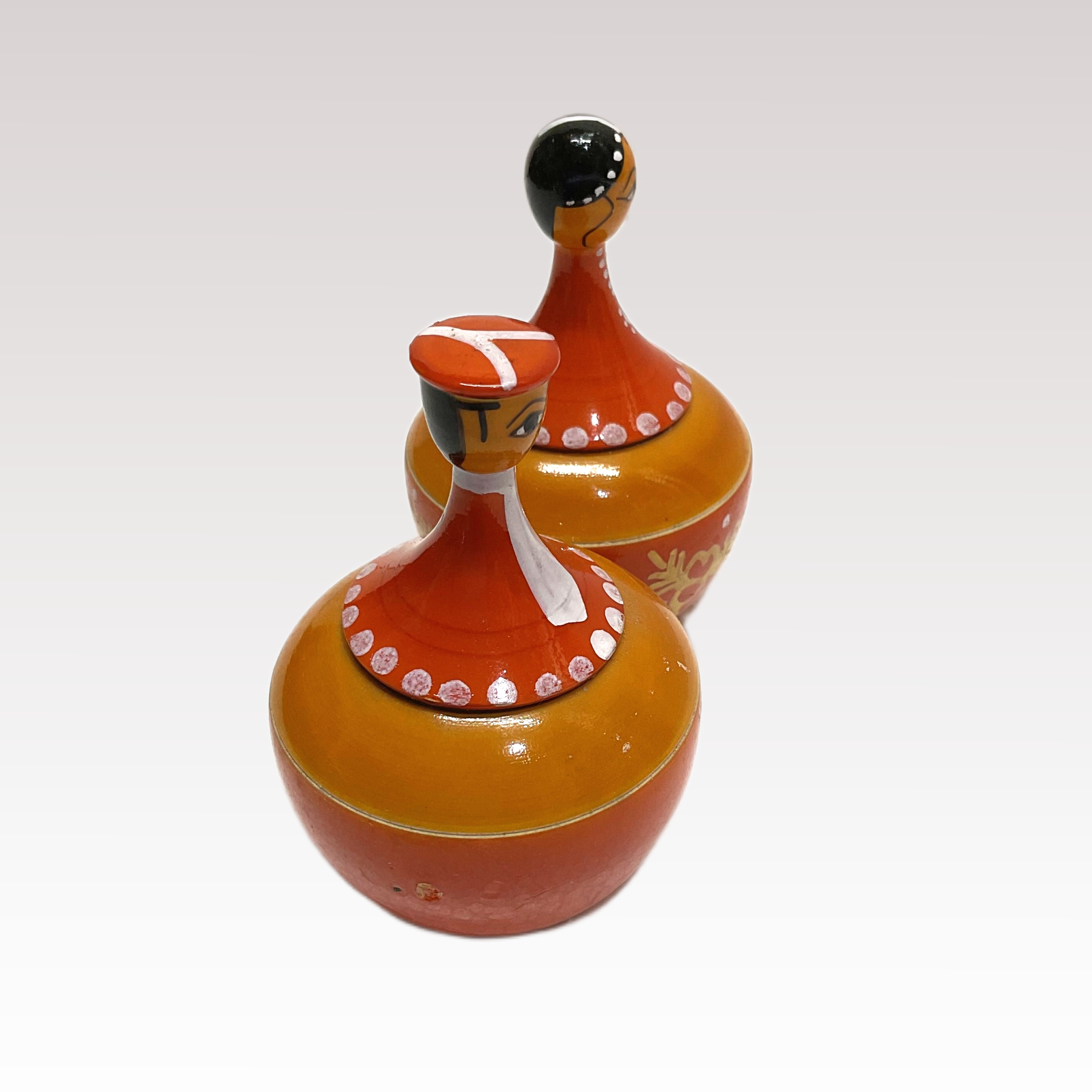 Raja Rani Kum-Kum Set Special Etikoppaka Toys - Image 4
