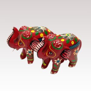 Elephants Pair Small Banaras Toys