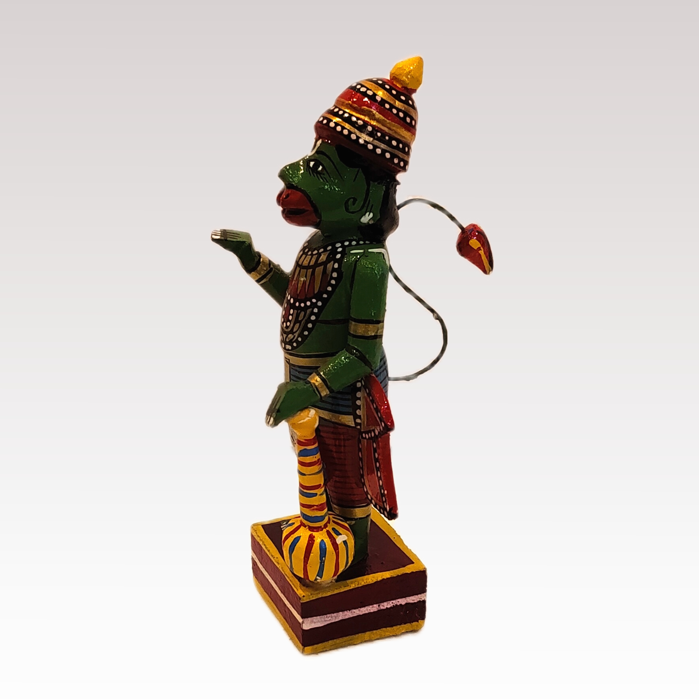 Standing Hanuman Small Kondapalli toys - Image 3