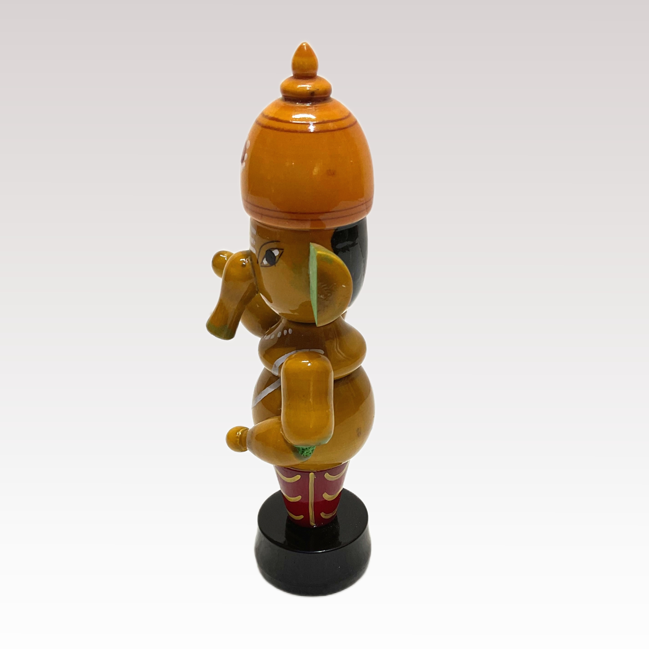 Rotating Ganesha Small Etikoppaka Toys - Image 2