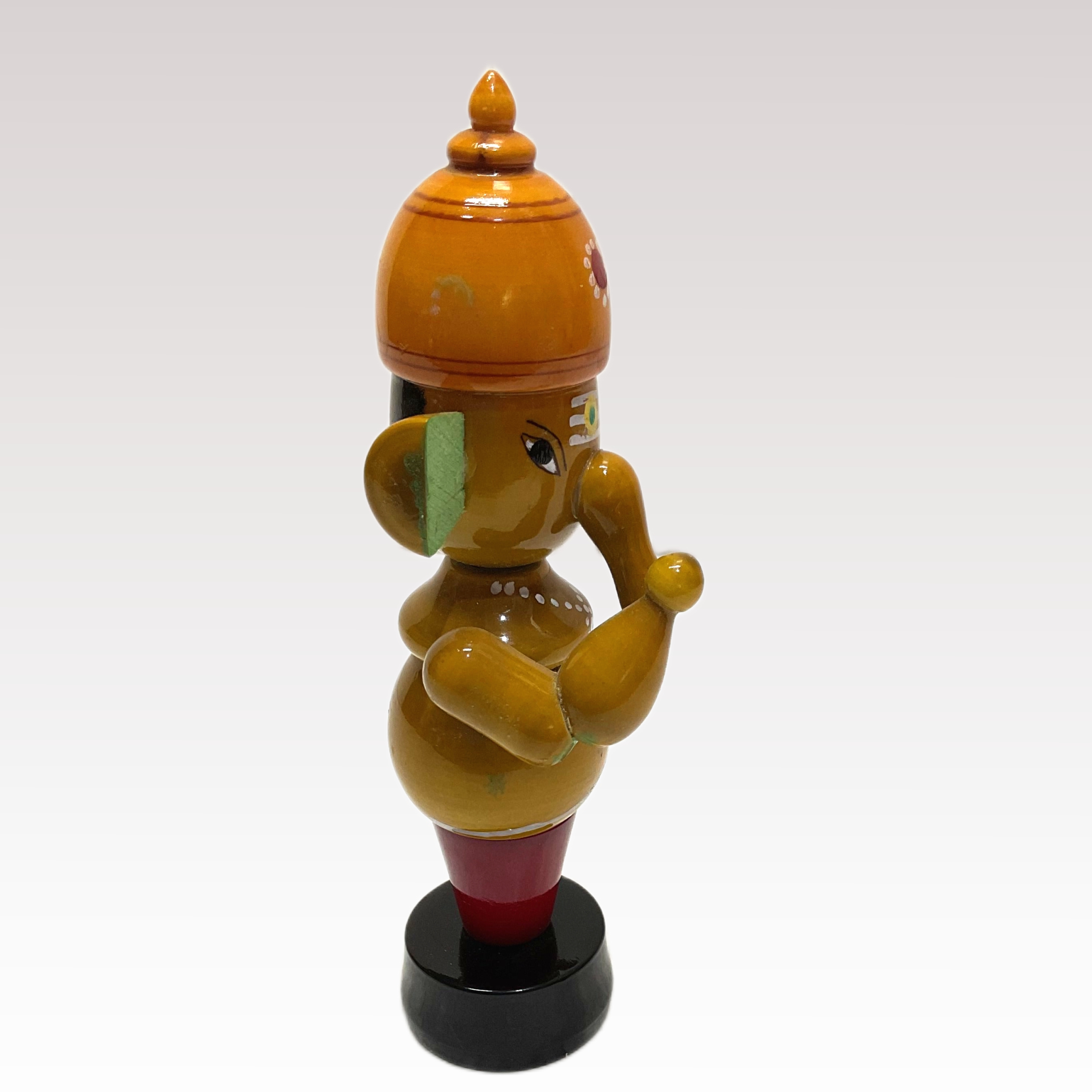 Rotating Ganesha Small Etikoppaka Toys - Image 3