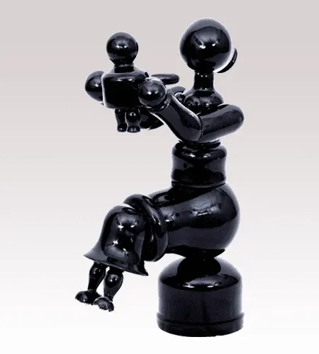 Mother & Child Sitting Toy - Etikoppaka Toys