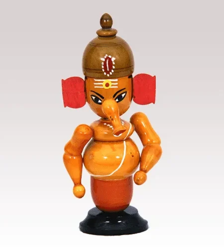 Rotating Ganesha Big – Etikoppaka Toys